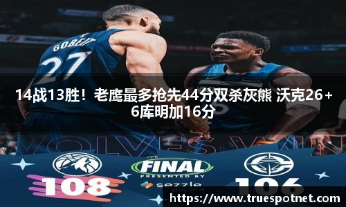 14战13胜！老鹰最多抢先44分双杀灰熊 沃克26+6库明加16分